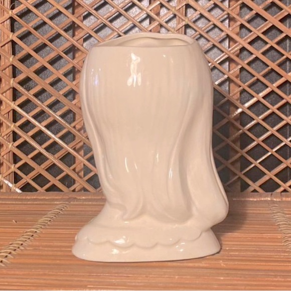 Vintage Ceramic Lady Head Flower Vase Made in Japan - Picture 2 of 3